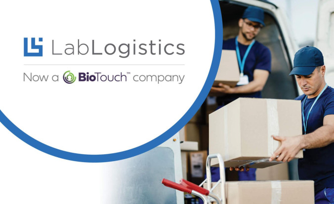 LabLogistics BioTouch Logos
