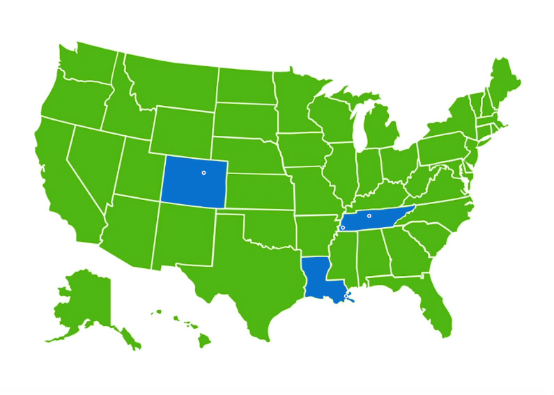 August LinkedIn Map